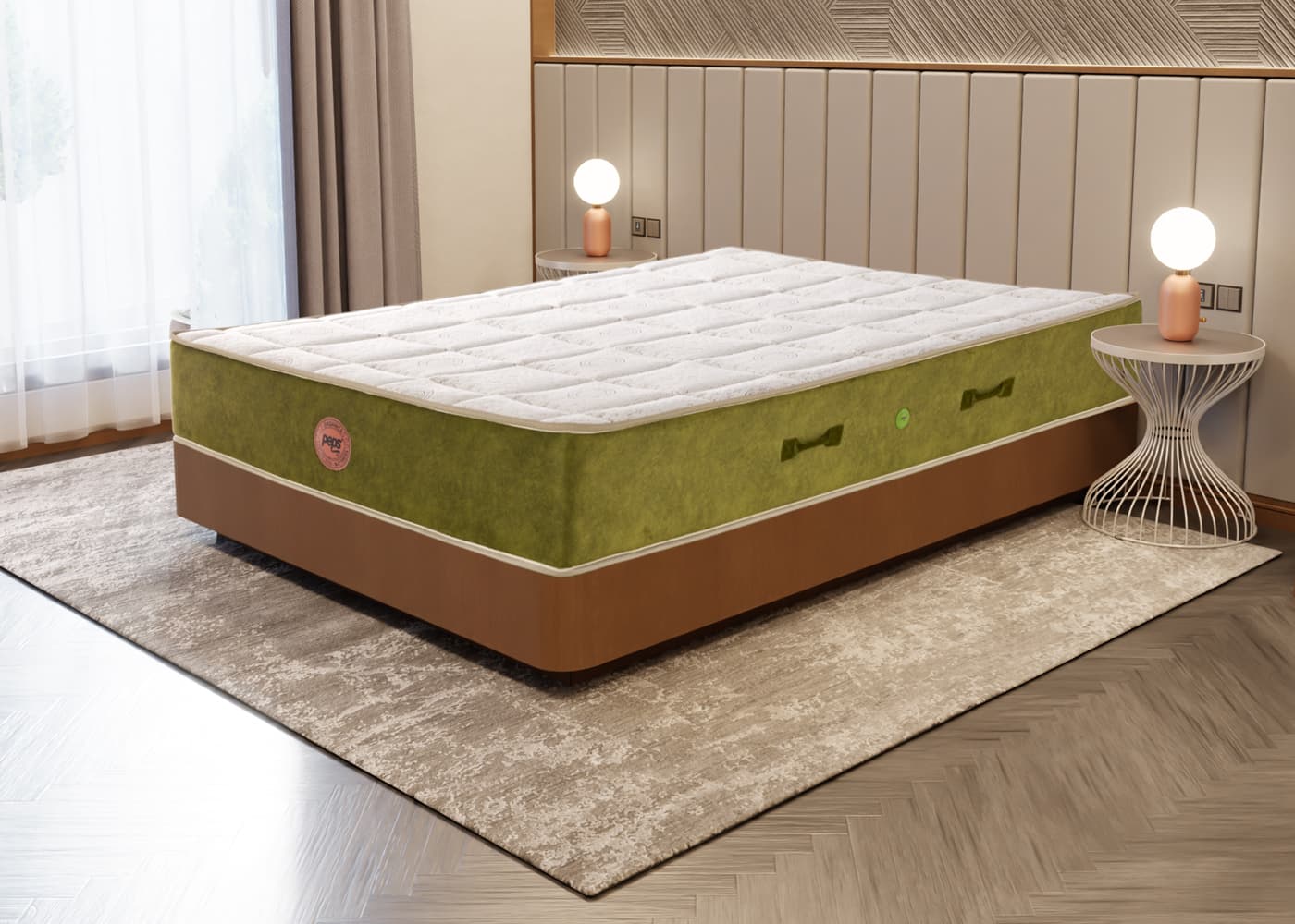 Organica Spring Mattress - Green