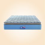 N-ardene plush memory pillow top light blue